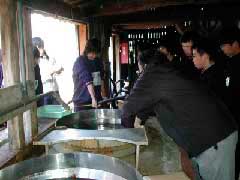 職場体験２００３年１月