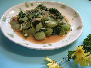 じゃこチンゲンサイ