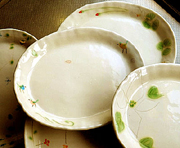 八風窯　パスタ皿